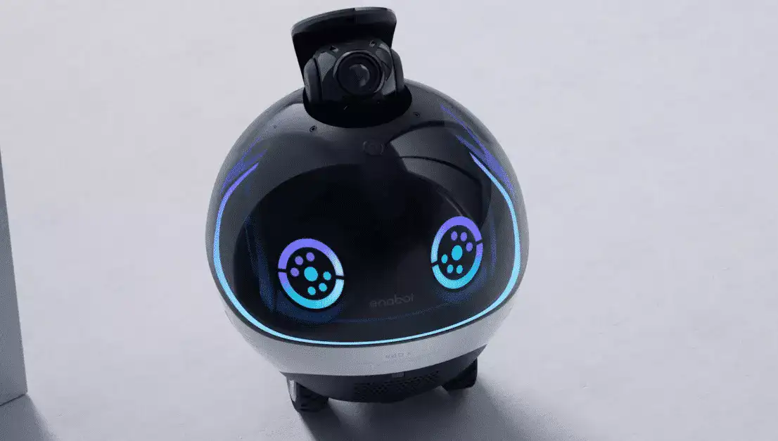 Enabot EBO X family robot companion and guardian has auto navigation & AI face recognition