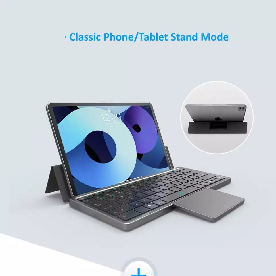 Tablet Holder Wireless Practical Touchpad Portable Keyboard